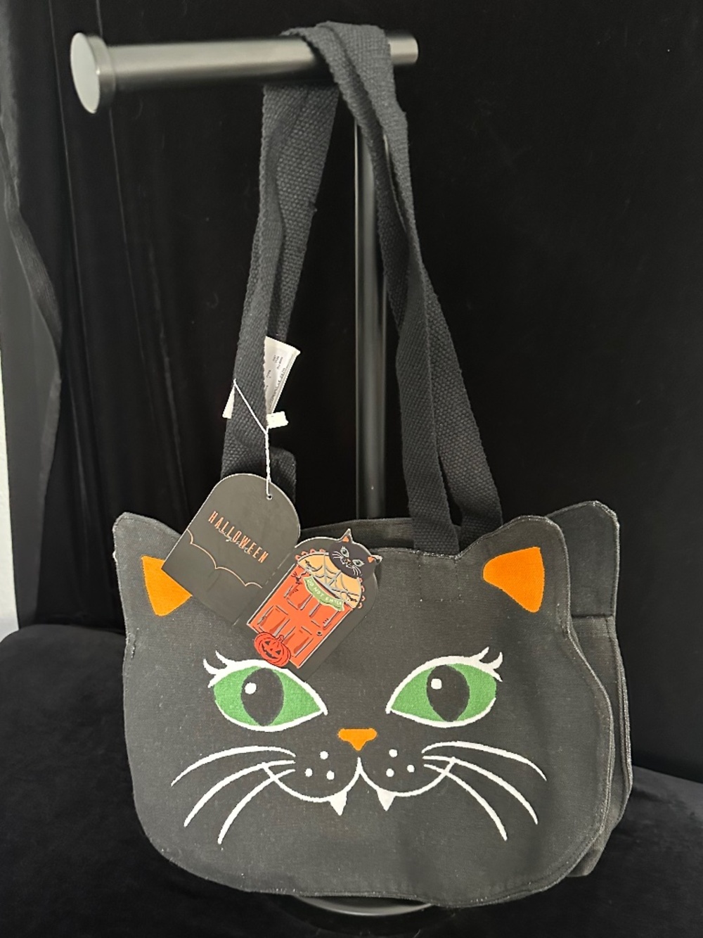 Black Cat Tote Bag